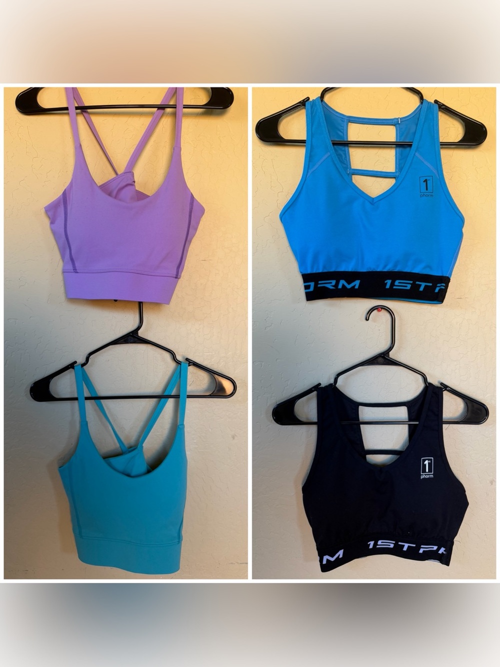 1st Phorm Sports Bras x4